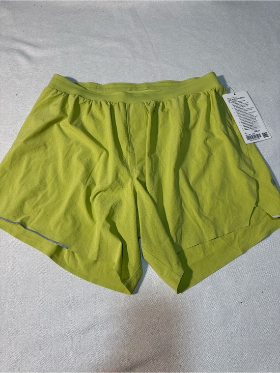 lululemon athletica Other - lululemon athletica Men's Lime Green Performance Running Shorts